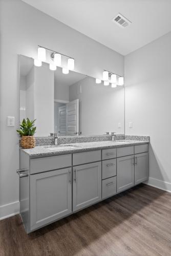 Two-Bedroom Apartments for Rent in-Chattanooga-TN-Model-Bathroom-with-Double-Sink-Vanity-Colchester